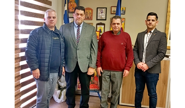 Επίσημη θεσμική συνάντηση εργασίας με τον Αντιπεριφερειάρχη ΠΕ Ημαθίας κ. Καλαϊτζίδη Κωνσταντίνο